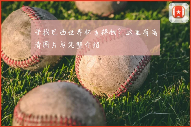 寻找巴西世界杯吉祥物？这里有高清图片与完整介绍