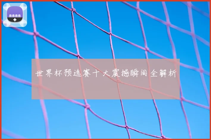 世界杯预选赛十大震撼瞬间全解析