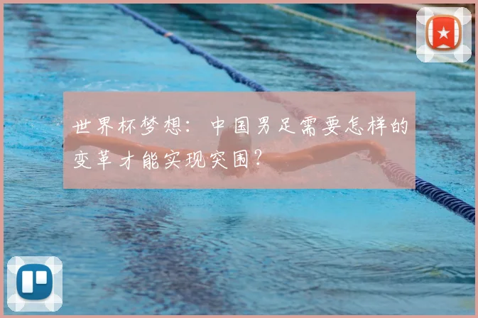 世界杯梦想:中国男足需要怎样的变革才能实现突围?