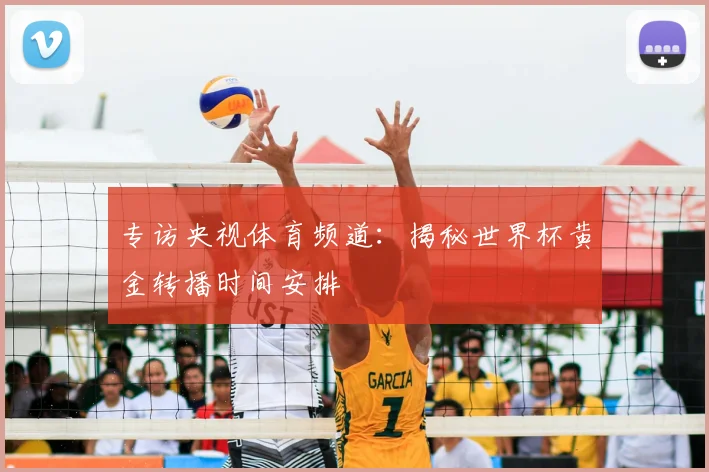 专访央视体育频道:揭秘世界杯黄金转播时间安排
